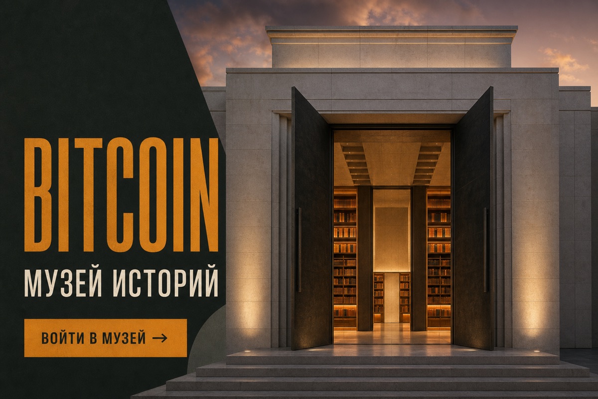 Open entrance to the Bitcoin Story Museum
